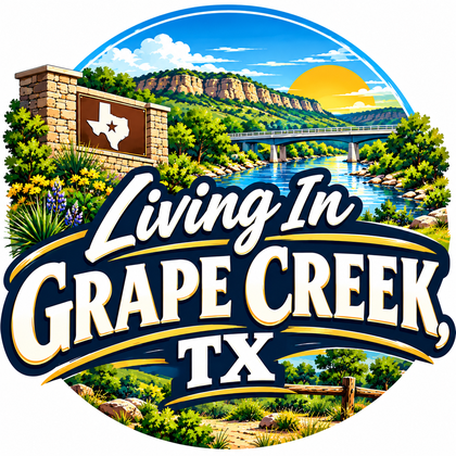 Living In Grape Creek, TX logo